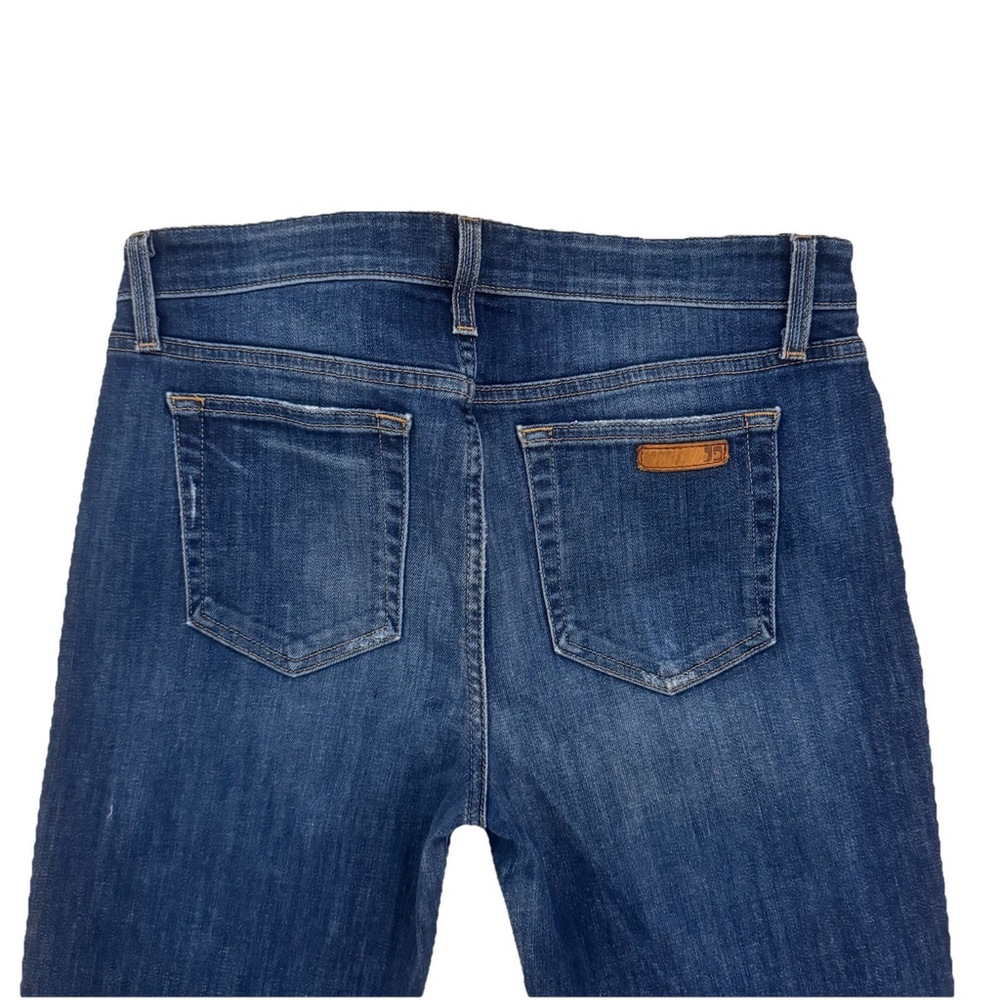 Joe’s Jeans Straight Leg Nellie Distressed Jeans Dark Medium Wash Women Size:31 - Picture 11 of 11